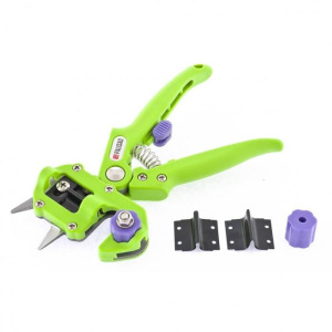 Секатор прививочный, 8.4" (21.5 см), пластиковые ручки, сменные ножи Секатор прививочный, 8.4" (21.5 см), пластиковые ручки, сменные ножи