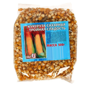 Семена Кукуруза сахарная "Тройная сладость", 500 г Семена Кукуруза сахарная "Тройная сладость", 500 г