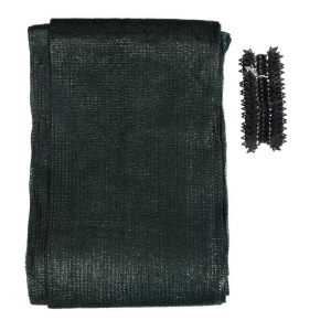 Сетка фасадная затеняющая, 3 × 10 м, плотность 55 г/м², зелёная, с клипсами Сетка фасадная затеняющая, 3 × 10 м, плотность 55 г/м², зелёная, с клипсами