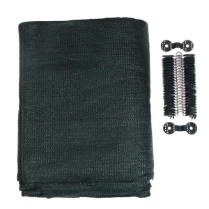 Сетка фасадная затеняющая, 3 × 5 м, плотность 80 г/м², зелёная, с клипсами Сетка фасадная затеняющая, 3 × 5 м, плотность 80 г/м², зелёная, с клипсами