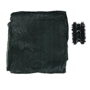 Сетка фасадная затеняющая, 3 × 6 м, плотность 55 г/м², зелёная, с клипсами Сетка фасадная затеняющая, 3 × 6 м, плотность 55 г/м², зелёная, с клипсами