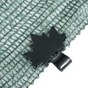 Сетка фасадная затеняющая, 4 × 10 м, плотность 55 г/м², зелёная, с клипсами Сетка фасадная затеняющая, 4 × 10 м, плотность 55 г/м², зелёная, с клипсами