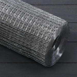 Сетка оцинкованная, сварная 1 × 10 м, ячейка 10 × 10 мм, d = 0,6 мм, металл Сетка оцинкованная, сварная 1 × 10 м, ячейка 10 × 10 мм, d = 0,6 мм, металл