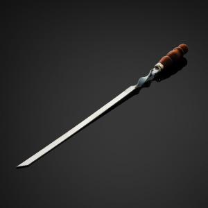 Шашлычный набор "Горный дух" кейс, шампуры, два ножа Шашлычный набор "Горный дух" кейс, шампуры, два ножа