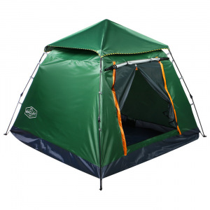 Шатёр-автомат со стенками 220 х 220 х 160 см, цвет зелёный Шатёр-автомат со стенками 220 х 220 х 160 см, цвет зелёный