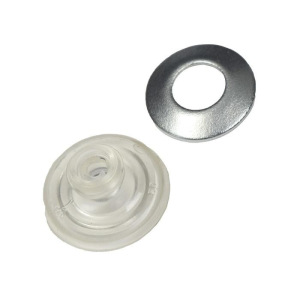 Шайба с зонтичным уплотнителем, d = 25 мм, прозрачная, набор 100 шт. Шайба с зонтичным уплотнителем, d = 25 мм, прозрачная, набор 100 шт.