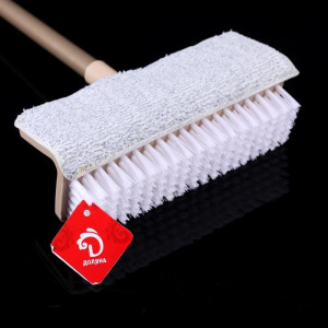 Щётка для пола 2 в 1 Доляна, 23×7,7×77 см, окрашенный черенок Щётка для пола 2 в 1 Доляна, 23×7,7×77 см, окрашенный черенок