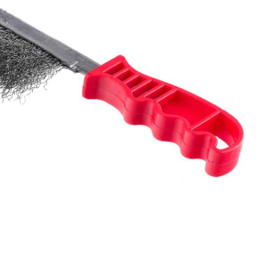 Щетка металлическая Matrix 74832, оцинкованная, d=0.3 мм, пластиковая ручка Щетка металлическая Matrix 74832, оцинкованная, d=0.3 мм, пластиковая ручка