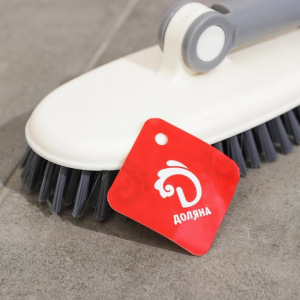 Щётка универсальная с поворотной насадкой Доляна, 18×7,5×115 см Щётка универсальная с поворотной насадкой Доляна, 18×7,5×115 см