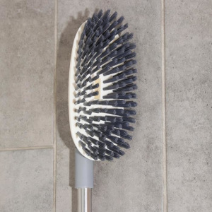 Щётка универсальная с поворотной насадкой Доляна, 18×7,5×115 см Щётка универсальная с поворотной насадкой Доляна, 18×7,5×115 см