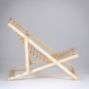 Шезлонг гибкий, лакированный, хвоя, 100×65×75см Шезлонг гибкий, лакированный, хвоя, 100×65×75см