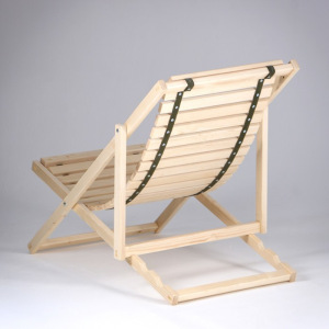 Шезлонг гибкий, лакированный, хвоя, 100×65×75см Шезлонг гибкий, лакированный, хвоя, 100×65×75см