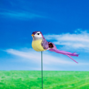 Штекер декоративный для комнатных растений "Птичка" 3х4см, 17см Штекер декоративный для комнатных растений "Птичка" 3х4см, 17см