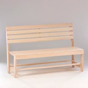 Скамейка, наличник 140×50×90см "Добропаровъ" Скамейка, наличник 140×50×90см "Добропаровъ"