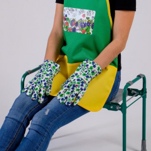 Скамейка-Перевертыш с фартуком и перчатками 56х30х42,5 см Скамейка-Перевертыш с фартуком и перчатками 56х30х42,5 см