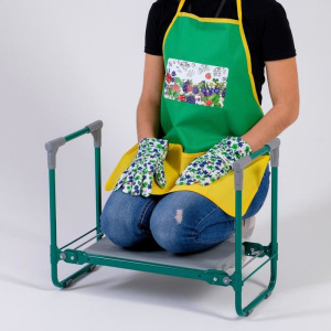 Скамейка-Перевертыш с фартуком и перчатками 56х30х42,5 см Скамейка-Перевертыш с фартуком и перчатками 56х30х42,5 см