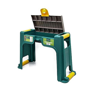 Скамейка-перевёртыш садовая, 58 × 24 × 30 см, макс. нагрузка 100 кг, зелёная Скамейка-перевёртыш садовая, 58 × 24 × 30 см, макс. нагрузка 100 кг, зелёная