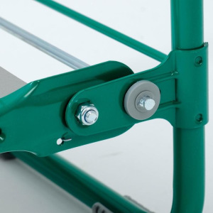 Скамейка-Перевертыш садовая складная 56х30х42,5 см, зелёная, макс. нагр. 100 кг, с мягким Скамейка-Перевертыш садовая складная 56х30х42,5 см, зелёная, макс. нагр. 100 кг, с мягким