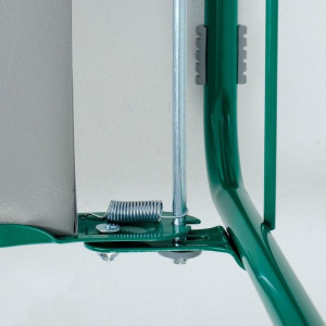 Скамейка-Перевертыш садовая складная 56х30х42,5 см, зелёная, макс. нагр. 100 кг, с мягким Скамейка-Перевертыш садовая складная 56х30х42,5 см, зелёная, макс. нагр. 100 кг, с мягким