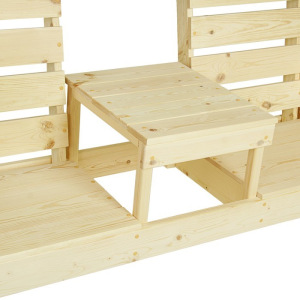 Скамейка со столиком, ХВОЯ, 90х60х160см Скамейка со столиком, ХВОЯ, 90х60х160см