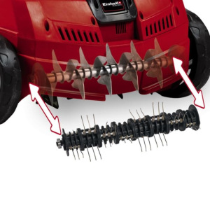 Скарификатор-аэратор Einhell GC-SA 1231/1, 1200 Вт, обработка 310х9 мм, валики-ножи/зубья Скарификатор-аэратор Einhell GC-SA 1231/1, 1200 Вт, обработка 310х9 мм, валики-ножи/зубья