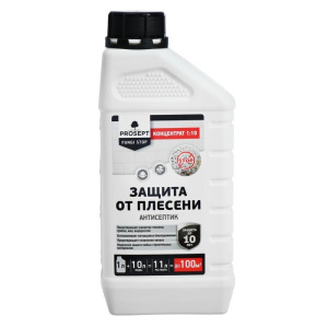 Средство для защиты от плесени Prosept Fungi Stop, Концентрат, 1л Средство для защиты от плесени Prosept Fungi Stop, Концентрат, 1л