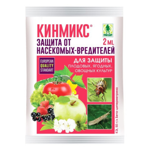Средство Кинмикс от насекомых-вредителей, ампула, 2 мл Средство Кинмикс от насекомых-вредителей, ампула, 2 мл