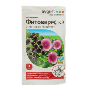 Средство от комплекса вредителей Фитоверм ампула в пак. 4 мл Средство от комплекса вредителей Фитоверм ампула в пак. 4 мл