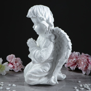 Статуэтка "Ангел" 45 см, белая Статуэтка "Ангел" 45 см, белая