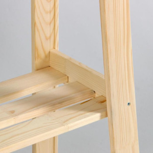 Стеллаж деревянный усиленный "Горка" 120х84х38см, 3 полки Стеллаж деревянный усиленный "Горка" 120х84х38см, 3 полки