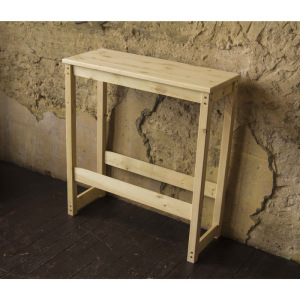 Стол барный «Куба», 1000 × 400 × 1000 мм, цвет сосна Стол барный «Куба», 1000 × 400 × 1000 мм, цвет сосна