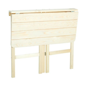 Стол пристенный, откидывающийся, 80х74х45см, квадратный, СОСНА Стол пристенный, откидывающийся, 80х74х45см, квадратный, СОСНА