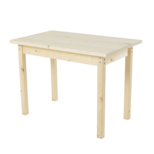 Стол со столешницей «Микки», 1000 × 600 × 800 мм, столешница 28 мм, цвет сосна Стол со столешницей «Микки», 1000 × 600 × 800 мм, столешница 28 мм, цвет сосна