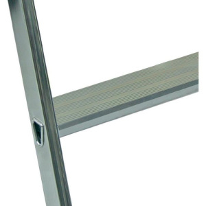 Стремянка KRAUSE MONTO SOLIDO, оградительная дуга с полкой, 4 ступени Стремянка KRAUSE MONTO SOLIDO, оградительная дуга с полкой, 4 ступени