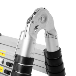 Стремянка-лестница телескопическая TUNDRA, раскладная, алюминиевая, 1.6 х 1.6 м Стремянка-лестница телескопическая TUNDRA, раскладная, алюминиевая, 1.6 х 1.6 м