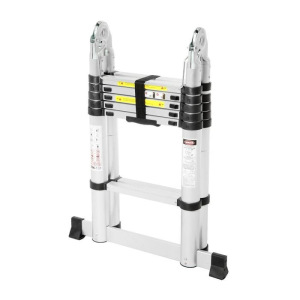 Стремянка-лестница телескопическая TUNDRA, раскладная, алюминиевая, 1.9 х 1.9 м Стремянка-лестница телескопическая TUNDRA, раскладная, алюминиевая, 1.9 х 1.9 м