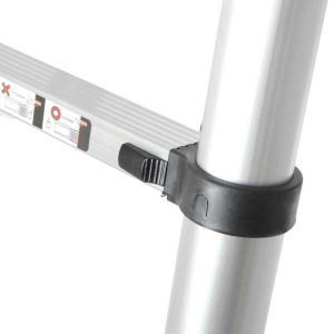 Стремянка-лестница телескопическая TUNDRA, раскладная, алюминиевая, 1.9 х 1.9 м Стремянка-лестница телескопическая TUNDRA, раскладная, алюминиевая, 1.9 х 1.9 м