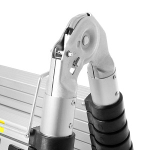 Стремянка-лестница телескопическая TUNDRA, раскладная, алюминиевая, 2.5 х 2.5 м Стремянка-лестница телескопическая TUNDRA, раскладная, алюминиевая, 2.5 х 2.5 м