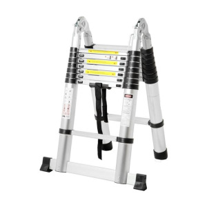 Стремянка-лестница телескопическая TUNDRA, раскладная, алюминиевая, 2.5 х 2.5 м Стремянка-лестница телескопическая TUNDRA, раскладная, алюминиевая, 2.5 х 2.5 м