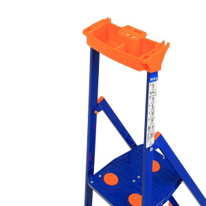 Стремянка Nika СМ3+, для рыхлых поверхностей, высота до рабочей площадки 640 мм, 3 ступени Стремянка Nika СМ3+, для рыхлых поверхностей, высота до рабочей площадки 640 мм, 3 ступени