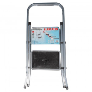 Стремянка PERILLA by Dogrular 605742, 2 широкие ступени, 20х30 см, 45 см, до 120 кг Стремянка PERILLA by Dogrular 605742, 2 широкие ступени, 20х30 см, 45 см, до 120 кг