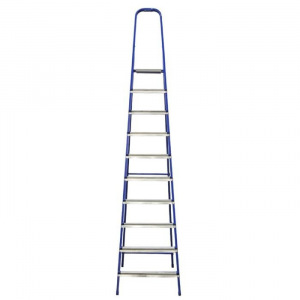 Стремянка "СИБРТЕХ" 97850, стальная, 10 ступеней Стремянка "СИБРТЕХ" 97850, стальная, 10 ступеней