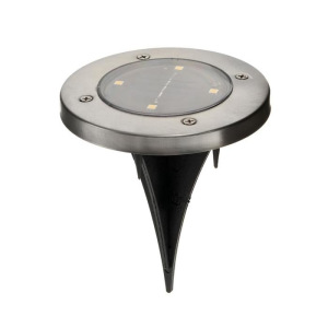 Светильник грунтовый герметичный светодиодный на солнечной батарее 1,5 Вт, 4 LED, IP66,6500K Светильник грунтовый герметичный светодиодный на солнечной батарее 1,5 Вт, 4 LED, IP66,6500K