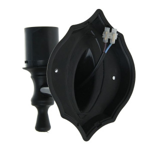 Светильник садово-парковый TDM, E27, 60 Вт, четырёхгранный, настенный, чёрный Светильник садово-парковый TDM, E27, 60 Вт, четырёхгранный, настенный, чёрный