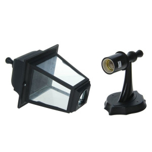 Светильник садово-парковый TDM, E27, 60 Вт, четырёхгранный, настенный, чёрный Светильник садово-парковый TDM, E27, 60 Вт, четырёхгранный, настенный, чёрный