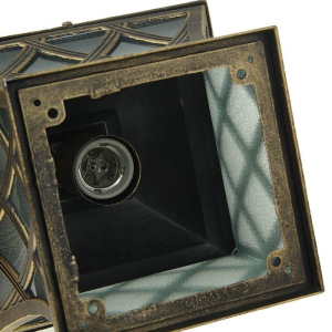 Светильник садово-парковый TDM "Прованс", 100 Вт, Е27, четырехгран., вниз, шагрень/бронза Светильник садово-парковый TDM "Прованс", 100 Вт, Е27, четырехгран., вниз, шагрень/бронза