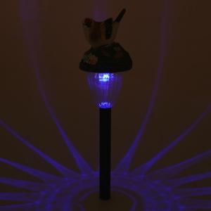 Светильник садовый на солнечных батареях TDM СП "Птицы", пластик, меняет цвет Светильник садовый на солнечных батареях TDM СП "Птицы", пластик, меняет цвет