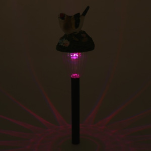 Светильник садовый на солнечных батареях TDM СП "Птицы", пластик, меняет цвет Светильник садовый на солнечных батареях TDM СП "Птицы", пластик, меняет цвет