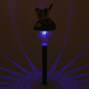 Светильник садовый на солнечных батареях TDM СП "Птицы", пластик, меняет цвет Светильник садовый на солнечных батареях TDM СП "Птицы", пластик, меняет цвет