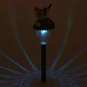 Светильник садовый на солнечных батареях TDM СП "Птицы", пластик, меняет цвет Светильник садовый на солнечных батареях TDM СП "Птицы", пластик, меняет цвет